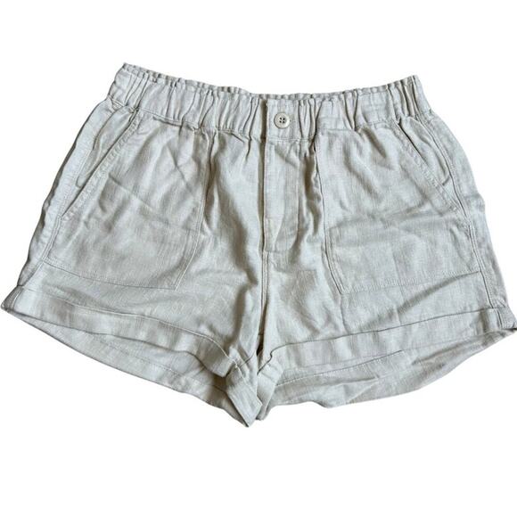 Blank NYC Pull Up Chino Short Beige S - Picture 1 of 4